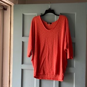 Orange casual top